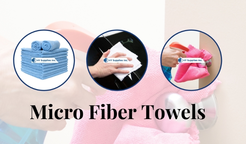 When and where should you use microfiber towels?